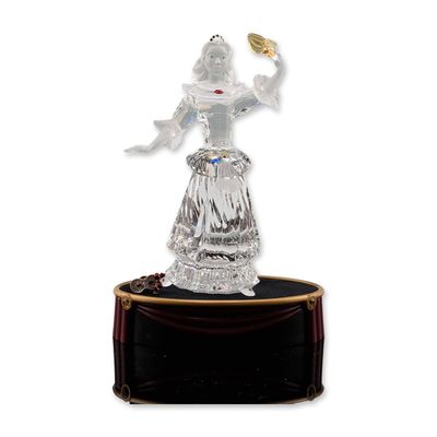 Swarovski SCS 2000 Annual Edition Columbine Figurine with Base, Pin, and COA