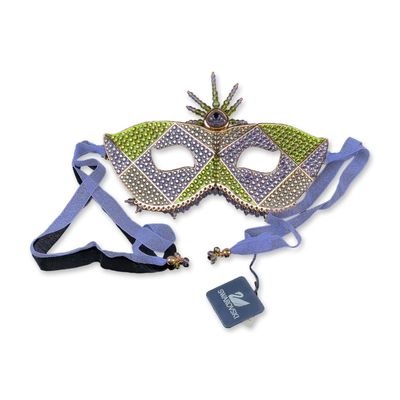 Swarovski 2001 Limited Edition Crystal Masquerade Mask