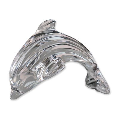 Waterford Crystal Dolphin Figurine