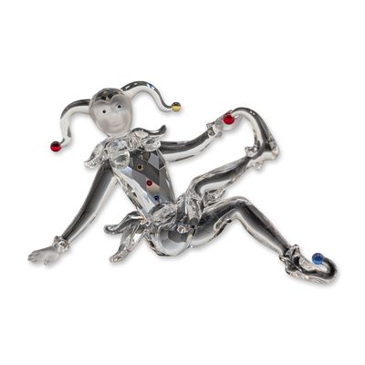 Swarovski Crystal Figurine, Jester