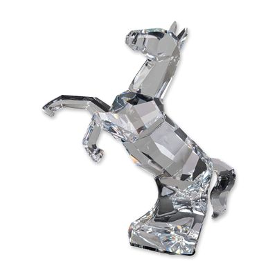 Swarovski Faceted Clear Crystal Horse Figurine, The Symbols