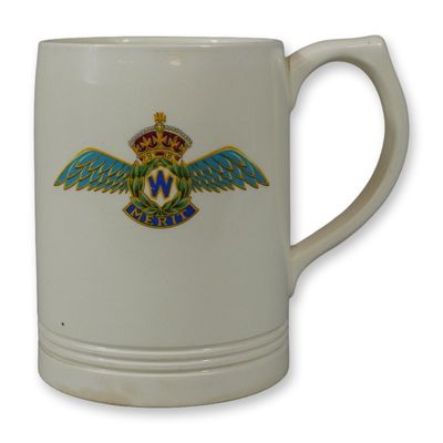 Wedgwood Queen's Ware KM Merit Award Mug