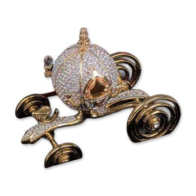 Sale Photo Thumbnail #408: Arribas Bros Disney Crystal Jeweled Cinderella's Coach