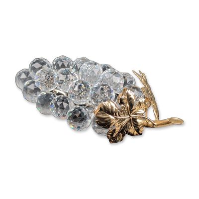 Sale Photo Thumbnail #58: Swarovski Silver Crystal Faceted Grape Cluster