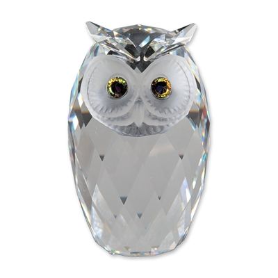 Sale Photo Thumbnail #237: Swarovski Faceted Crystal Figurine, Giant Owl