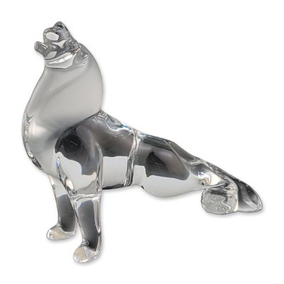 Sale Photo Thumbnail #406: Baccarat Crystal Sea Lion Figurine