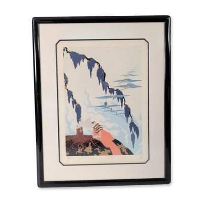 Sale Photo Thumbnail #350: Erte (Romain de Tirtoff, 1892-1990), Serigraph on Paper, Vintage, Signed & Numbered