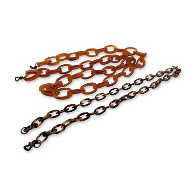 Sale Photo Thumbnail #393: 2pc Vintage Plastic Eyeglass Chains