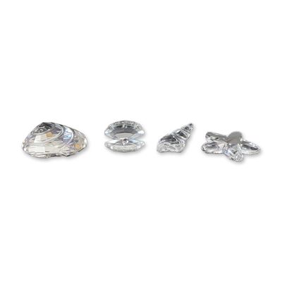Sale Photo Thumbnail #77: 4pc Swarovski Silver Crystal Marine Figurines