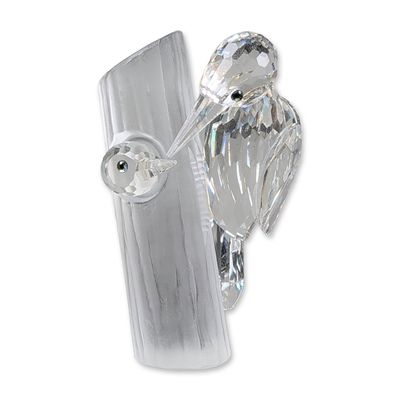 Sale Photo Thumbnail #46: Swarovski Crystal 1988 Annual Edition Figurine, Woodpeckers - Sharing