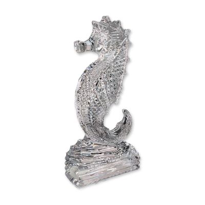 Sale Photo Thumbnail #223: Waterford Crystal Seahorse Figurine
