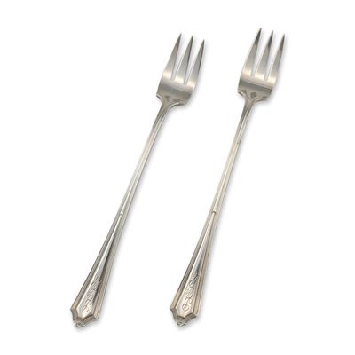 Sale Photo Thumbnail #477: Pair of Gorham Plymouth Sterling Silver Cocktail Forks