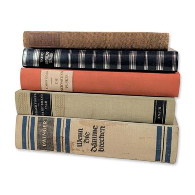 Sale Photo Thumbnail #187: 5 German and English Hardcover Books