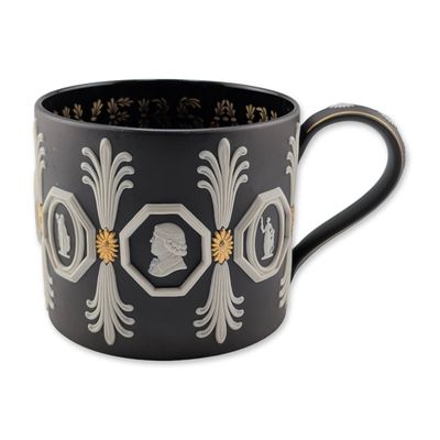 Sale Photo Thumbnail #523: Wedgwood Richard Guyatt Limited Edition Commemorative Black Basalt Mug