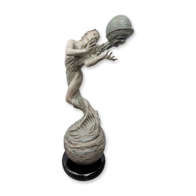 Sale Photo Thumbnail #535: Martin Eichinger "Gaia's Breath" Monumental Bronze Sculpture