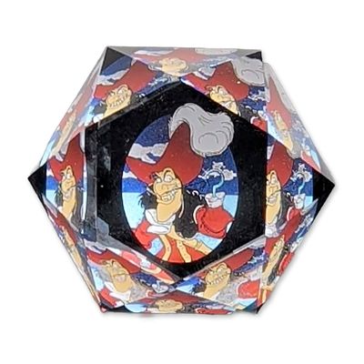 Sale Photo Thumbnail #246: D. Swarovski & Co. Disney LE Crystal Captain Hook Paperweight