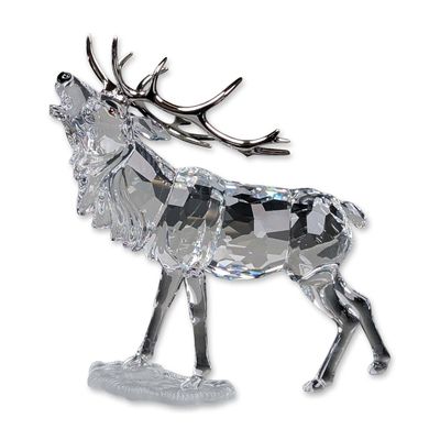 Sale Photo Thumbnail #52: Swarovski Crystal Figurine, Stag