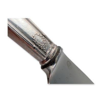 Sale Photo Thumbnail #145: Pair of R. Wallace & Sons Sterling Silver Handled Knives
