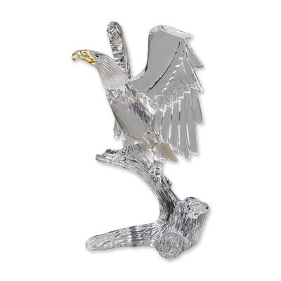 Sale Photo Thumbnail #228: Swarovski Silver Crystal Figurine, Bald Eagle