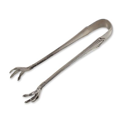 Sale Photo Thumbnail #282: Jennings Sterling Silver Claw Sugar Tongs