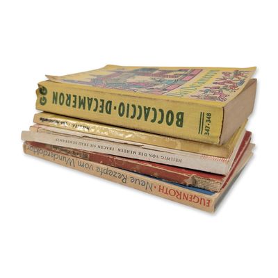Sale Photo Thumbnail #369: 5 German Literature and Verse Pocket Editions Books