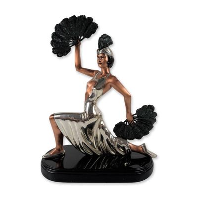 Sale Photo Thumbnail #536: Enrique Jolly D'Argenta Art Deco Fan Dancer