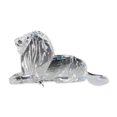 Sale Photo Thumbnail #419: Swarovski Crystal SCS 1995 Annual Edition Figurine, Inspiration Africa The Lion
