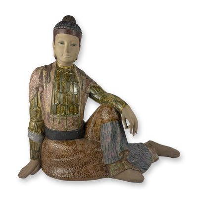 Sale Photo Thumbnail #456: Lladro Sculpture, Young Oriental Man 1012021