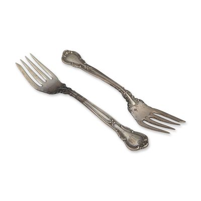 Sale Photo Thumbnail #291: Gorham Sterling Silver Chantilly Salad Forks