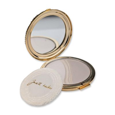 Sale Photo Thumbnail #198: Judith Leiber Crystal and Pearl Trellis Compact