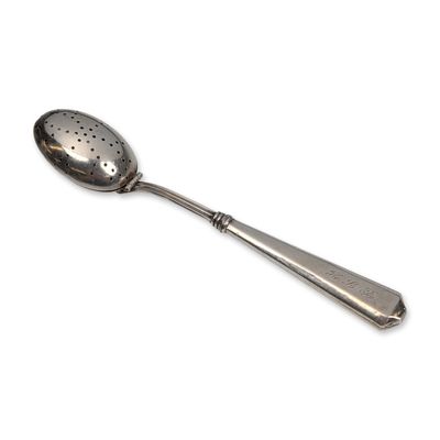 Sale Photo Thumbnail #499: Monogrammed Sterling Silver Tea Infuser Spoon