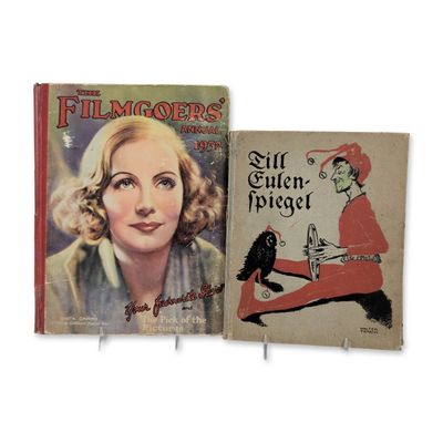 Sale Photo Thumbnail #371: 2 German Language Illustrated Books: Filmgoers Annual 1932 and Till Eulenspiegel