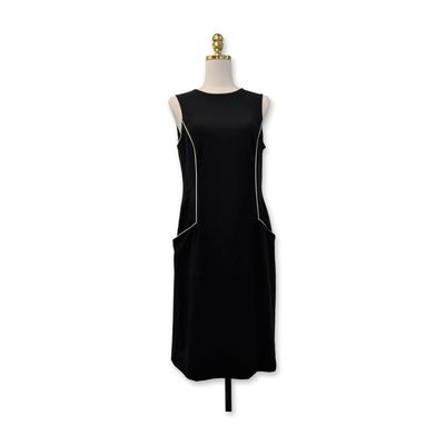 Sale Photo Thumbnail #217: Giorgio Armani Wool Blend Sheath Dress