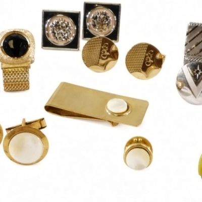 Sale Photo Thumbnail #37: Vintage Estate Cufflink Lot