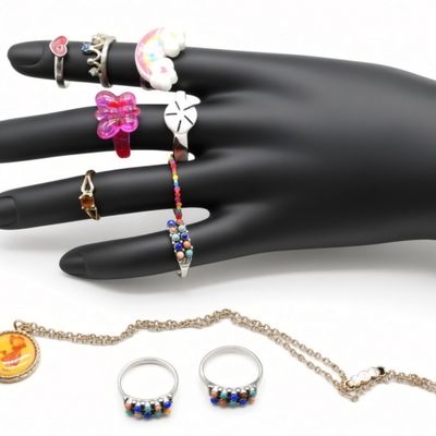 Sale Photo Thumbnail #82: Whimsical Kids Vintage & Novelty Costume Jewelry