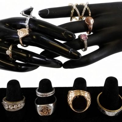 Sale Photo Thumbnail #87: 13-Piece Ring Collection