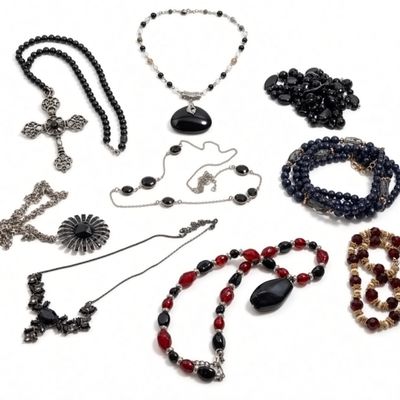 Sale Photo Thumbnail #3: Vintage and Modern Costume Jewelry