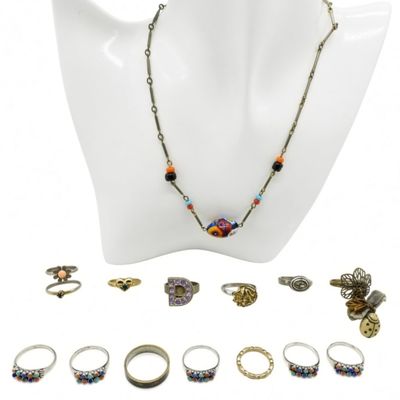 Sale Photo Thumbnail #52: Vintage Estate Multi-Piece Jewelry Lot
