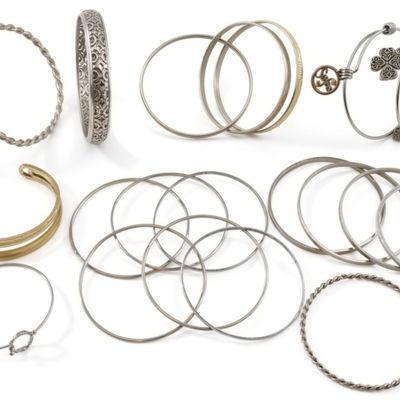 Sale Photo Thumbnail #25: 20+ Piece Assorted Fashion Bangle Jewelry Lot