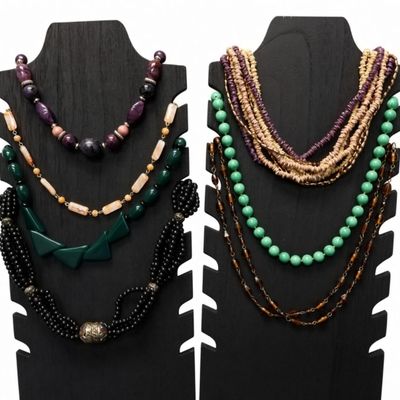 Sale Photo Thumbnail #285: intage Boho Estate Necklace Lot