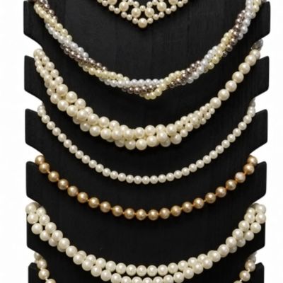 Sale Photo Thumbnail #344: Classic Vintage Faux Pearl Necklace Collection