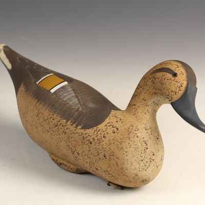 Sale Photo Thumbnail #49: Lohman Manufacturing Pintail Hen Duck Decoy