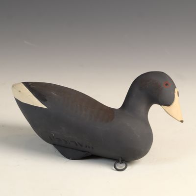 Sale Photo Thumbnail #66: Walker American Coot Duck Decoy
