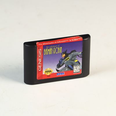 Sale Photo Thumbnail #173: Sega Genesis The Adventures of Batman and Robin Video Game Cartridge