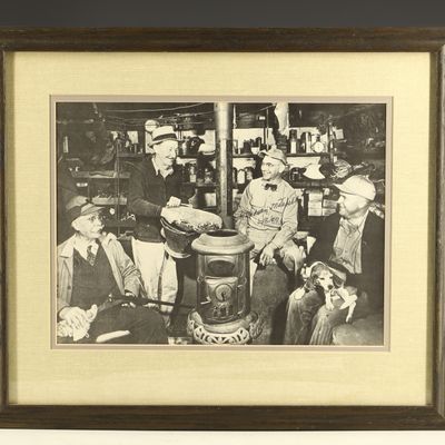 Sale Photo Thumbnail #230: R. Madison Mitchell Signed Decoy Workshop Photograph