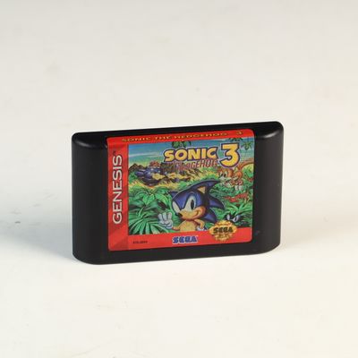Sale Photo Thumbnail #171: Sonic the Hedgehog 3 Video Game Cartridge for Sega Genesis