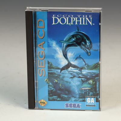 Sale Photo Thumbnail #183: Ecco the Dolphin Sega CD Video Game in Original Longbox Case