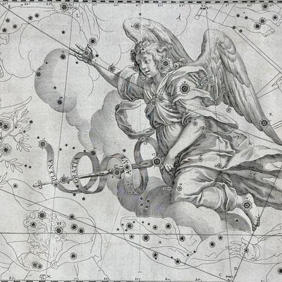 Sale Photo Thumbnail #25: Schiller - Christianized Constellation of Pegasus (Saint Gabriel the Archangel)