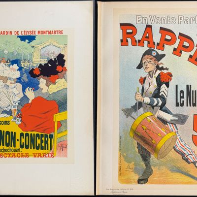 Sale Photo Thumbnail #82: Maitres Affiches - 9 Poster Lithographs