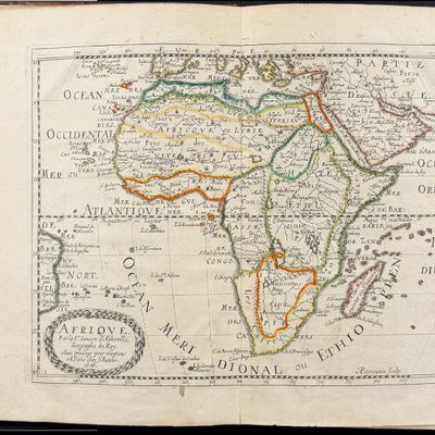 Sale Photo Thumbnail #53: Sanson's Africa - Volume with 18 Engraved Maps